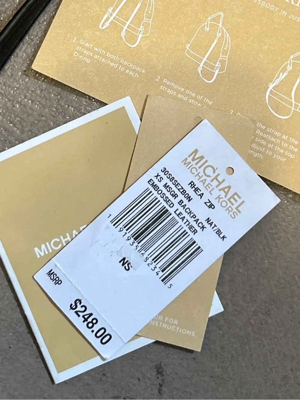 Micheal Kors MINI Backpack